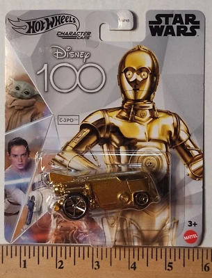 Coches Personajes Hot Wheels Disney 100th Star Wars C-3PO 2023 Foto 1 de 3