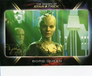 Borg Queen (Susanna Thompson) on 2010 Women of Star Trek Card #69