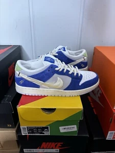 Nike Fly Streetwear x Dunk Pro SB Low Gardenia Size 7 New - Picture 1 of 5