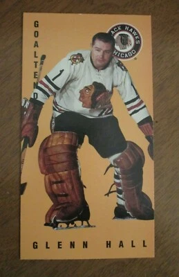 1994 - 95 PARKHURST  1964-65 TALL BOYS  GLENN HALL   #  32  CHICAGO BLACKHAWKS - Image 1 of 4