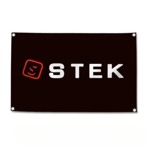 STEK Garage Wall Car motorcycle Racing Show Auto repair shop Banner Flag - Picture 1 of 18