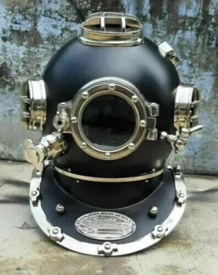 Antique Diving Divers Helmet Mark US Navy Morse Helmet Marine Deep Scuba Helmet - Image 1 of 4