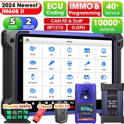 Autel MaxiIM IM608 PRO II 2024  FOB & IMMO Programming Tool with GBOX3 APB112 - Bild 1 von 4