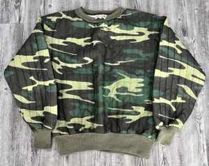 VTG Sports Afield 80’s Camp Pullover Jacket Sweatshirt Work Streetwear Men’s L - Picture 1 of 7
