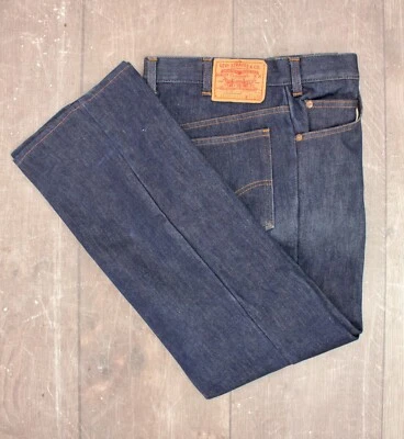 Men's VTG 1980s Fleece Lined Orange Tab Levi's 517 Jeans Sz 31x30 80s Bootcut - Image 1 of 4