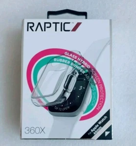 Raptic XDoria Defense 360X Stoßstange für 42 mm für Apple Watch Klar Gummi Stoßstange - Bild 1 von 5