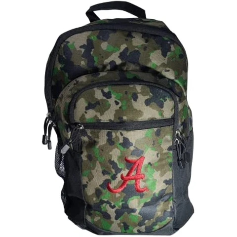 Officially Licensed NCAA "Warning" Backpack (Alabama Crimson Tide Camo) Cover