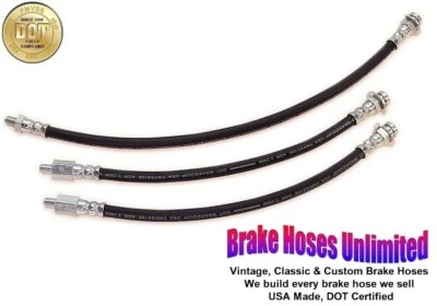 BRAKE HOSE SET Packard Clipper Custom, Series 5560, 5660 - 1955 1956 - Image 1 of 2