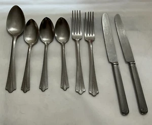 DS Two Silverplate 8pieces - Picture 1 of 5