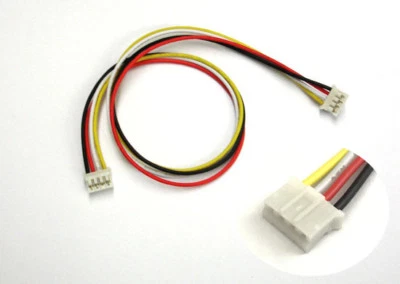 JST-PH 2.0mm 4-Pin Female Connector end to end extension wire 300mm RC part x 5 - Image 1 of 3