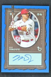 Mike Trout 2024 Topps Brooklyn Collection Autograph Blue /15 Angels Auto #AC-MT - Picture 1 of 2