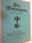 1. Band, Heft 2 + 3, 1926. Der Wormsgau. Zeitschrift des Altertumsvereins der Di