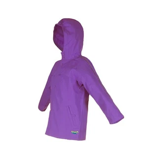 Brand New Splashy Rain Jacket, Color - Purple,  Size - 4 - Picture 1 of 5