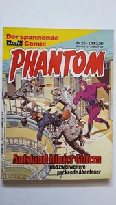 Phantom Nr.25 - TOP Krimi Thriller Abenteuer COMIC-TASCHENBUCH BASTEI Lee Falk - Picture 1 of 3