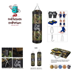 Punching Bag for Man Women Kids, Indoor/Garden Boxing Bag Unfilled Heavy Bag ... - Picture 1 of 7