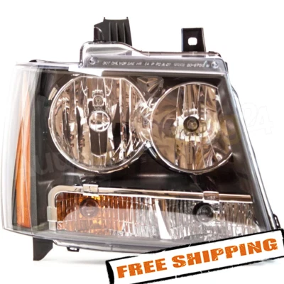 TYC 20-6755-00-9 Right Headlight Assembly for 2007-2014 Chevrolet Tahoe Foto 1 de 4