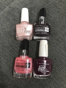 maybelline nail polish Bundle Of 4 - Picture 1 of 1