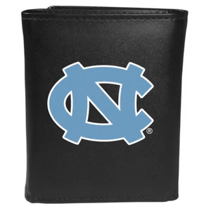 North Carolina Tar Heels Tri-fold Wallet Large Logo w/ Gift Box - Picture 1 of 3