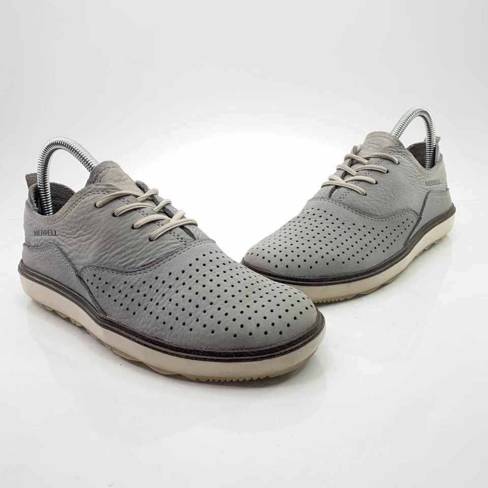Zapatos de vestir Oxford Merrell Around Town Lace Air para mujer talla 7 gris talla 7 J03692 Foto 1 de 4