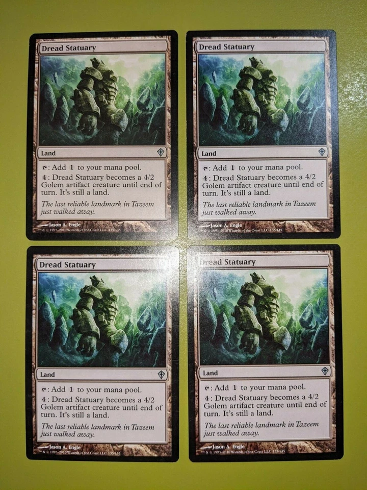 Dread Statuary x4 Worldwake 4x Magic the Gathering MTG - Image 1 of 1