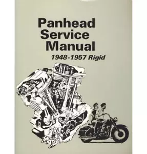 Harley Davidson Panhead Service Manual 1948-1957 Maintenance Motorcycle Repair - Picture 1 of 1