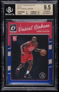 2016 Donruss Optic Pascal Siakam Rookie Blue 45/49 #171 BGS 9.5 Raptors - Picture 1 of 2
