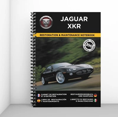 JAGUAR XKR : Libretto Di Restauro E Manutenzione - CONSEGNA GRATUITA - Immagine 1 di 4