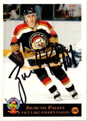 1994 -Zigmund Palffy- Classic Autograph/Signed/Auto Hockey Card #50 Islanders - Image 1 of 2