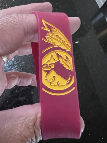 Washington Redskins Retro extra wide NFL team logo silicone wristband bracelet Cover