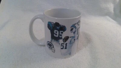 Taza de café/té Carolina Panther's Legacy 12 oz con licencia NFL, sin caja Foto 1 de 4