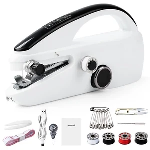 Portable Mini Handheld Sewing Machine | Electric with Sewing Kit - Picture 1 of 15