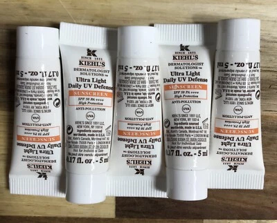 Kiehl's Ultra Light Daily UV Defense SPF 50 PA +++ 0.17oz 5ml 5 Pack - Image 1 of 3