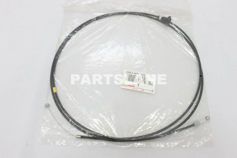 Cable de control de bloqueo de capó genuino OEM 53630-33150 Lexus ES350 2007-2012 GSV40 Foto 1 de 2