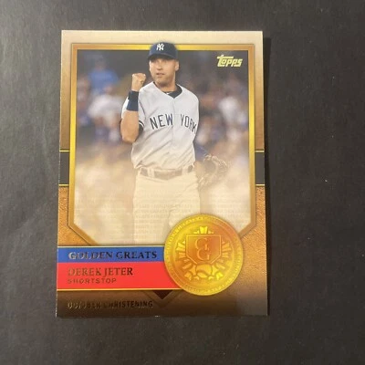 2012 Topps - Golden Greats #GG-28 Derek Jeter - Image 1 of 2