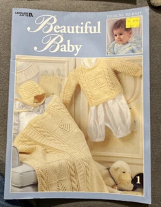 Leisure Arts Beautiful Baby Designs To Knit 2002 - Picture 1 of 1