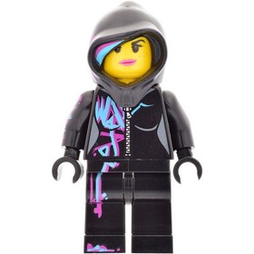 LEGO The LEGO Movie Minifigure Wyldstyle with Hood 70801 (Genuine)