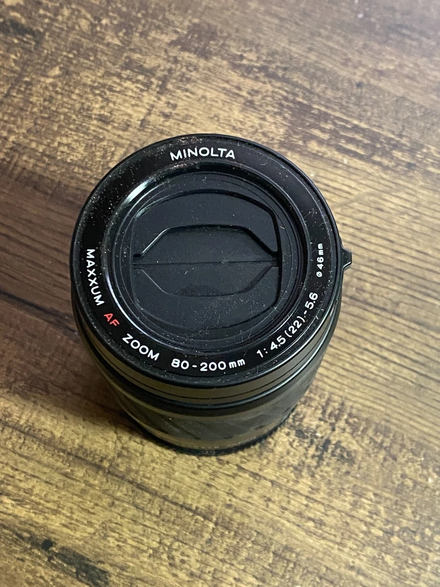 Preços baixos em Lentes de câmera Minolta 80-200mm f/4.5-5.6 | eBay