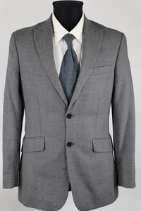 Charles Tyrwhitt graues Sakko Gr.36R reine Wolle Top Zustand - Bild 1 von 11