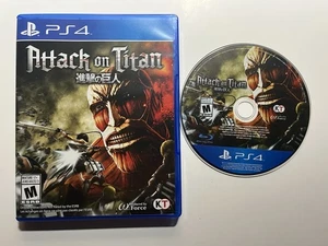 Attack on Titan (PlayStation 4 PS4) Funktioniert Komplett CIB🔥Schön! - Bild 1 von 4