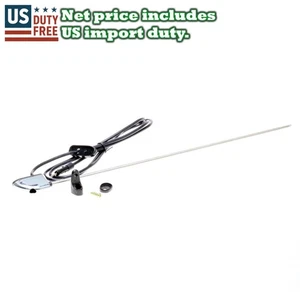 CHROME RADIO ANTENNA PILLAR FITS 1979-87 TOYOTA COROLLA KE70 KE72 KE75 TE71 TE72 - Picture 1 of 6