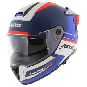 Axxis Hawk SV EVO full face helmet Daytona matt blue - Size XS - Bild 1 von 9