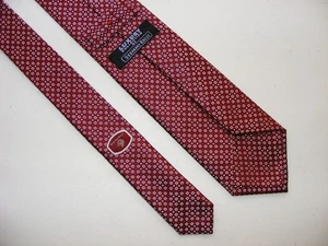 CORBATA PARA HOMBRE STEFANO RICCI CRISTAL DE SWAROVSKI 100% SEDA ITALIA PATRÓN FLORAL GEO - Imagen 1 de 15