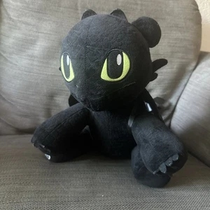 Build a Bear DreamWorks Plüschtier Drachenzähmen leicht gemacht mit Flügeln ohne Zahn 14 Zoll - Bild 1 von 5