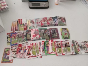 TRAVIS KELCE 60 CARD LOT INSERTS PARALLELS PRIZMS KANSAS CITY CHIEFS - Picture 1 of 6