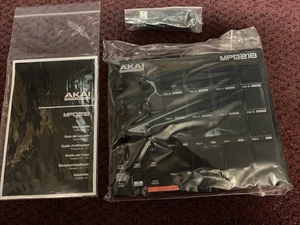 AKAI Professional MPD218 USB MIDI Controller w/16 MPC Drum Pads 6 Knobs OPEN BOX - Picture 1 of 2