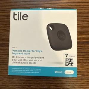 Tile Mate Universal Bluetooth Tracker GPS for Keychain / Phone/Bags -Black , NIB - Zdjęcie 1 z 2