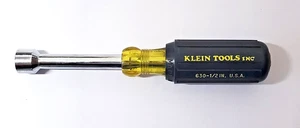 Klein Tools 1/2" Mutterndreher - gepolsterter Griff - Made in USA - hochwertiges Handwerkzeug - Bild 1 von 1