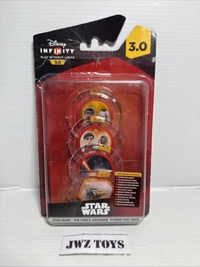 Disney Infinity 3.0 Star Wars The Force Awakens Power Disc 4 Pack - New - 610 - Picture 1 of 8