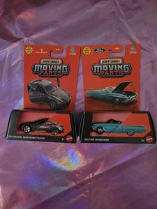 2025 MATCHBOX MOVING PARTS 1963 FORD THUNDERBIRD + MASERATI  - Picture 1 of 2
