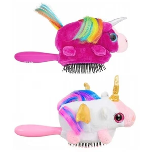 Wet Brush Unicorn Plush Kids Hair Detangler Soft Bristles Gently Remove Tanlgles - Picture 1 of 8